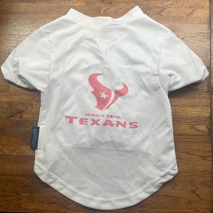 Houston Texans dog jersey size medium